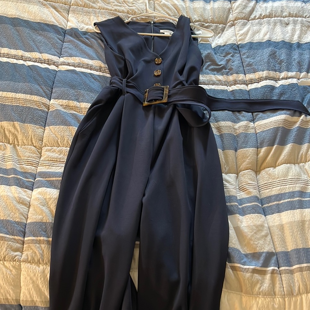 Calvin Klein navy blue size 14 jumpsuit